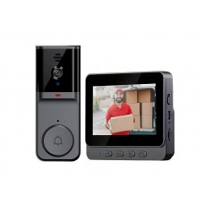 Išmanus Wi-Fi video durų skambutis 1080p Full HD Smart Home